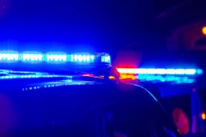 Kansas City, KS – Truck Sideswipes Patrol Vehicle During Traffic Stop on I-435, Causing Injuries